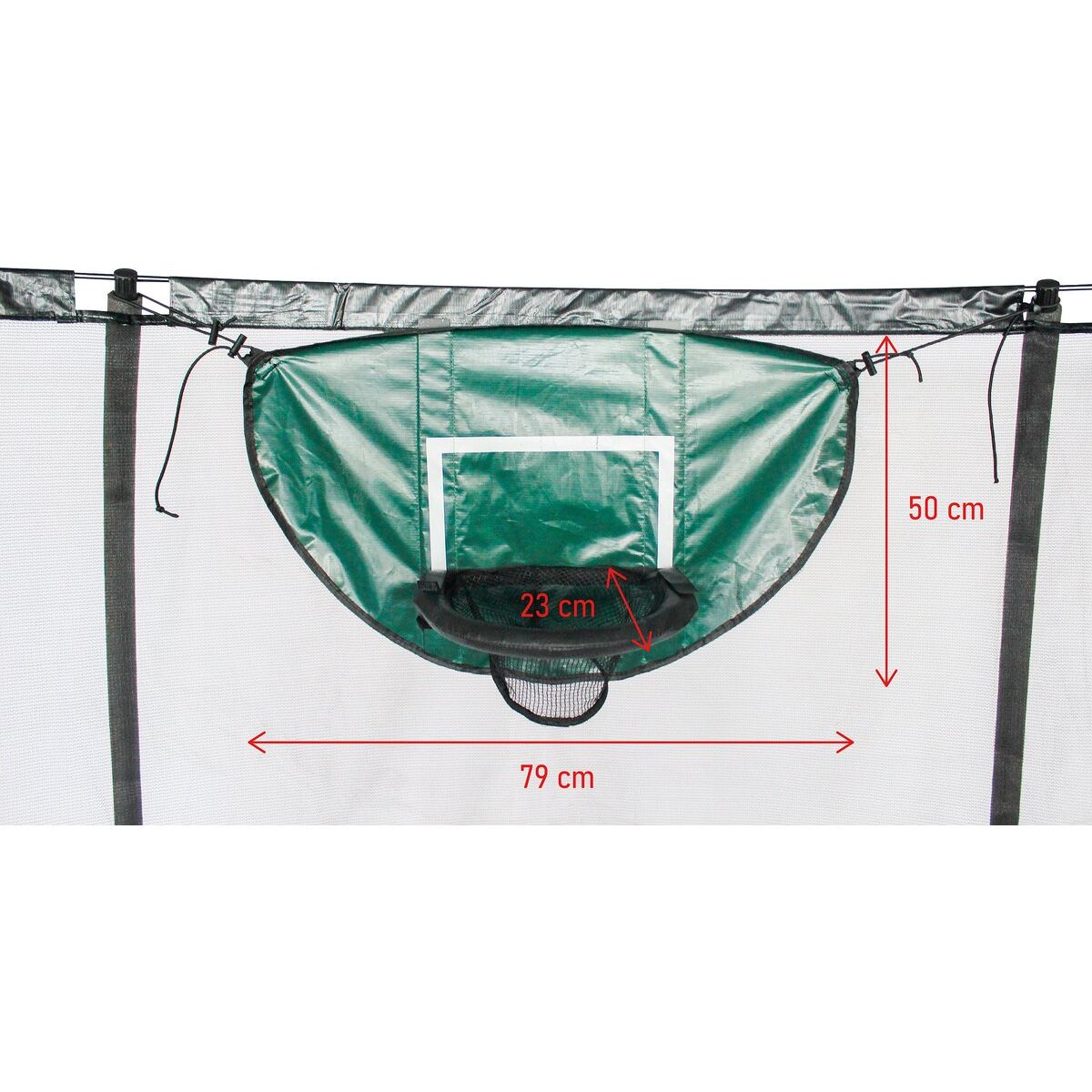 Aro De Baloncesto Universal Para Trampolín "loopy" - Verde