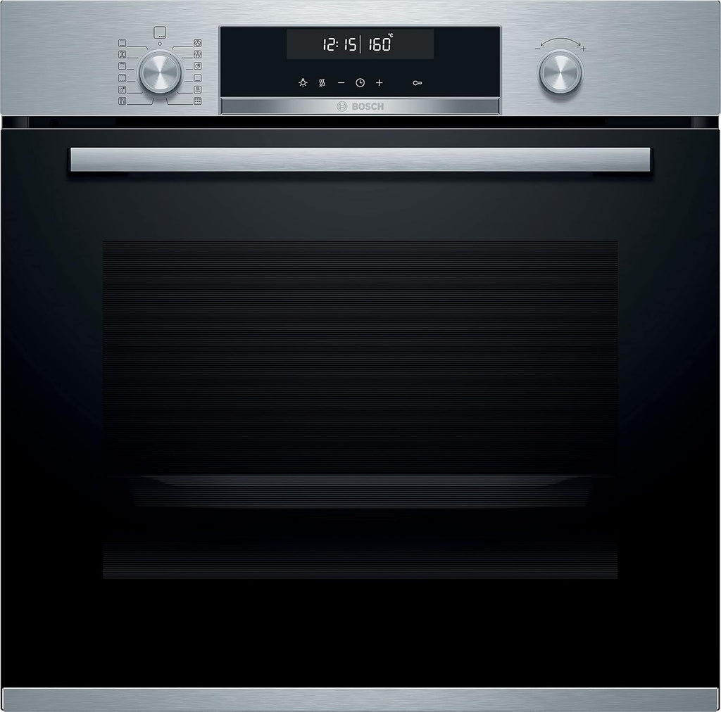 Bosch HBG5780S0 - Série 6, Four encastrable - Multi-fonctions - Pyrolyse - Grande capacité de 71 L - 3600 W - Inox