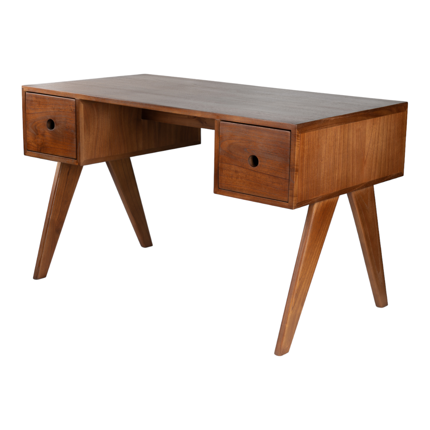 Maree Solid Teak Wood Office Desk