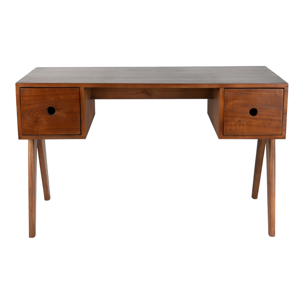Maree Solid Teak Wood Office Desk