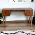 Maree Solid Teak Wood Office Desk