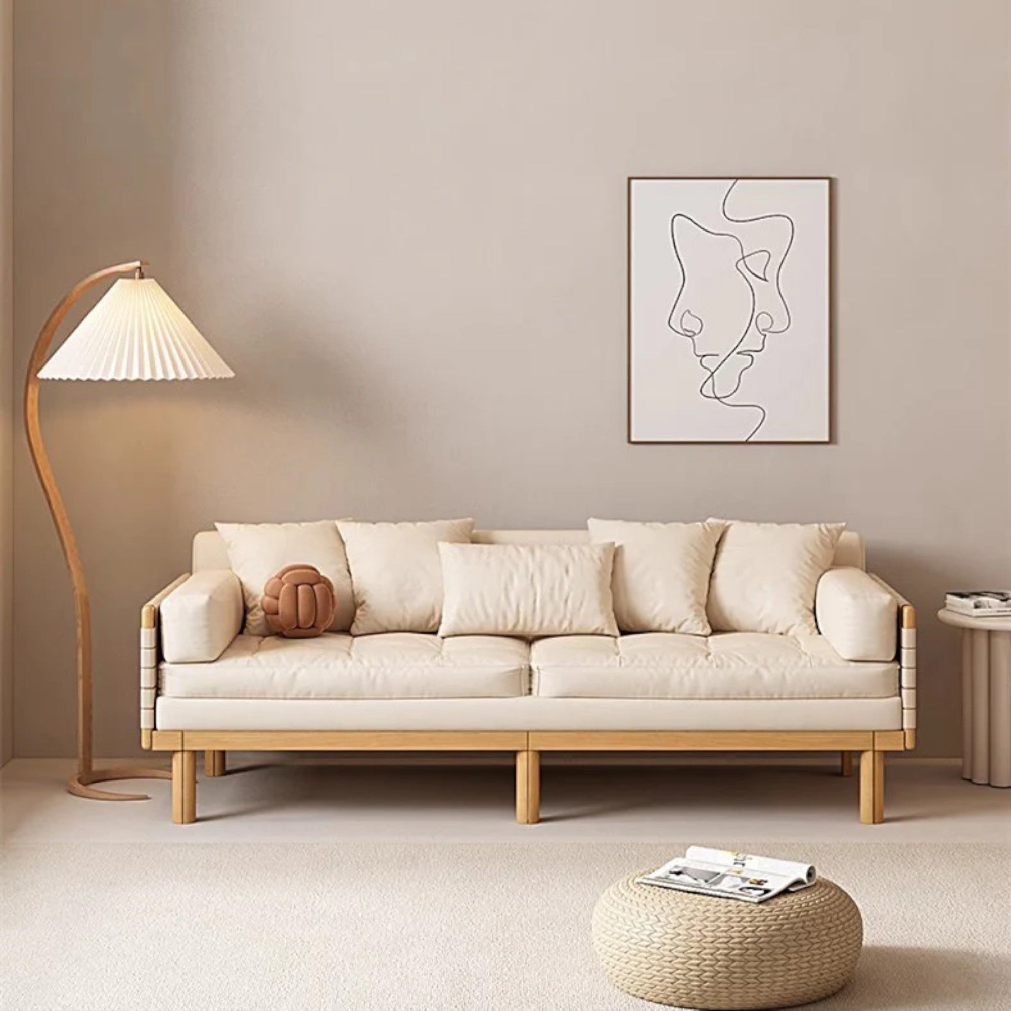 Nismaaya Nordic Light Luxury Sofa Bed