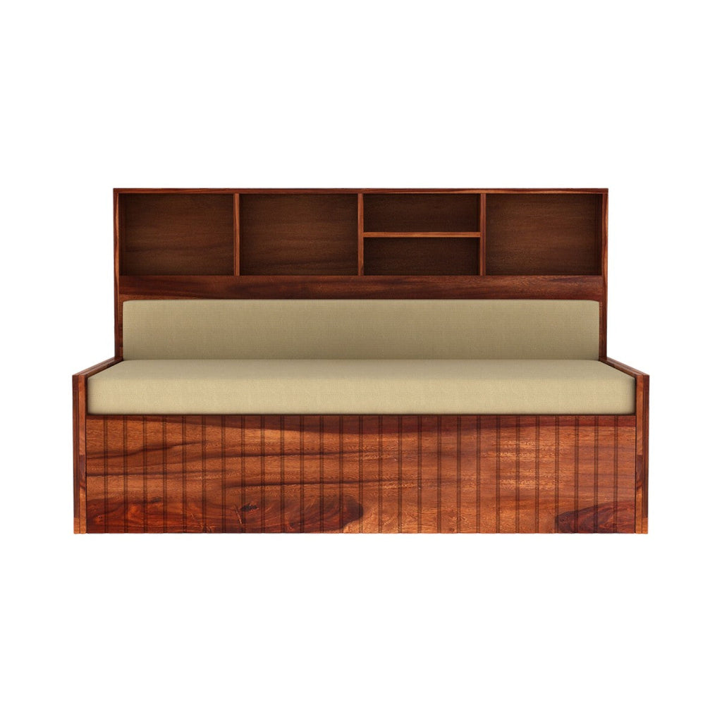 Nismaaya Naida 3 Seater Sofa Cum Bed Solid Sheesham Wood