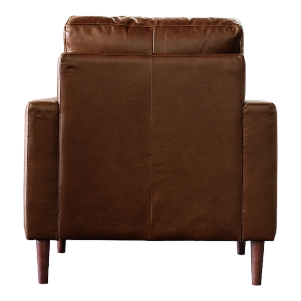 Nismaaya Adana Leather Single Seater Sofa