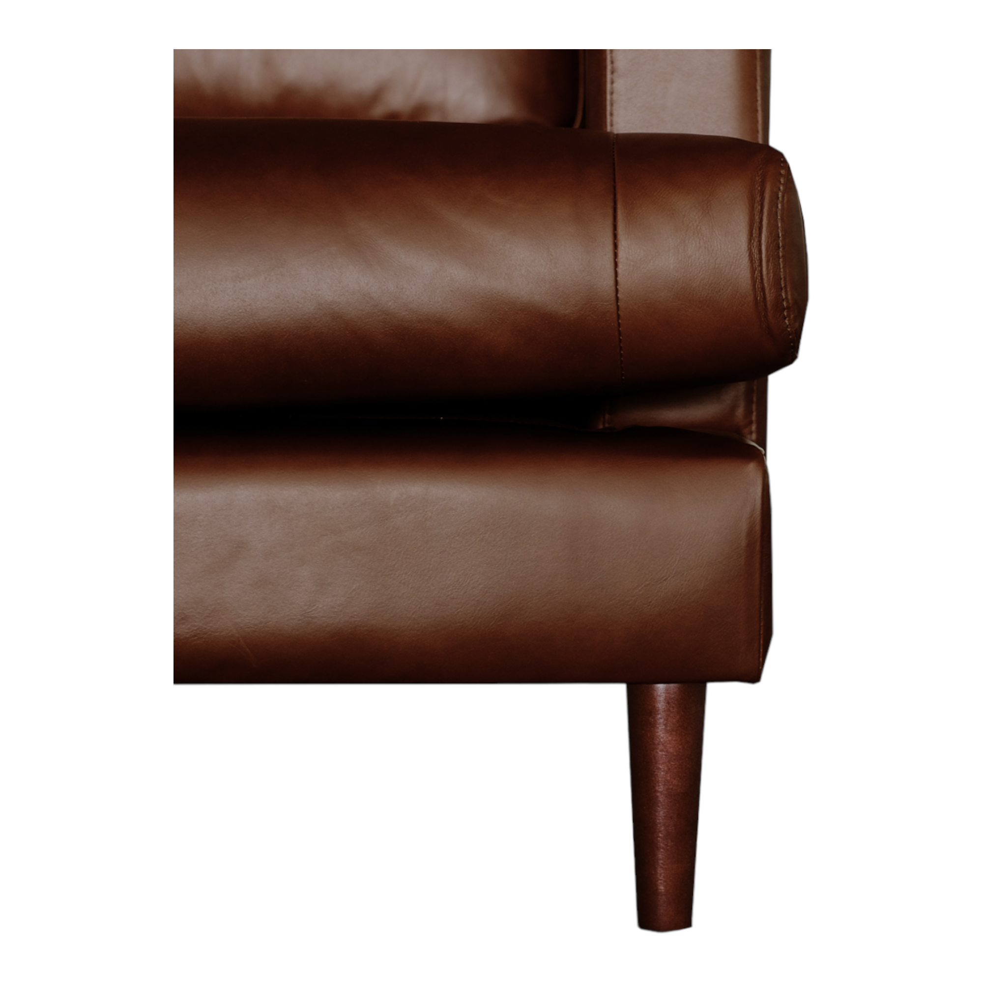 Nismaaya Adana Leather Single Seater Sofa