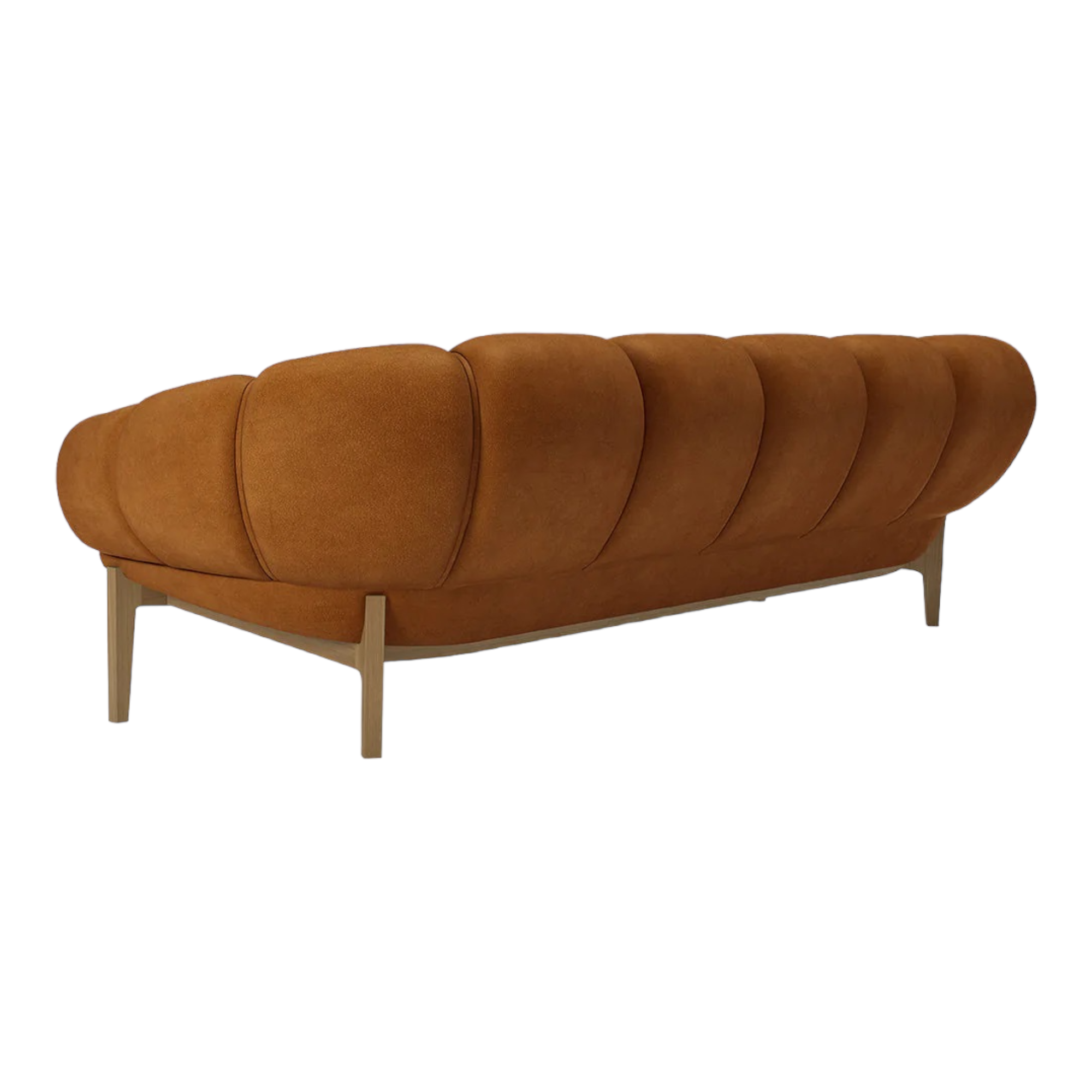 Nismaaya Adaya 3 Seater Sofa Brown