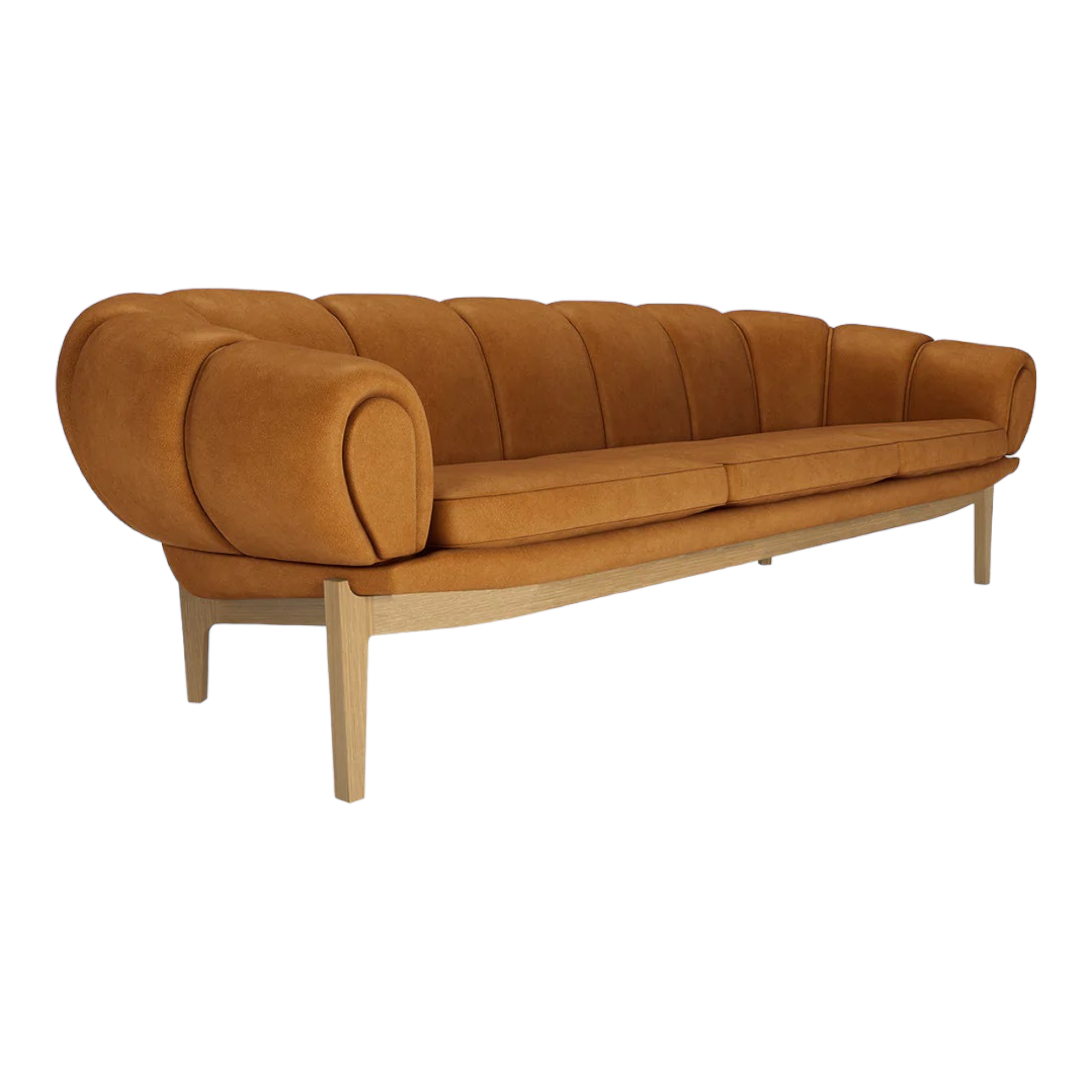 Nismaaya Adaya 3 Seater Sofa Brown