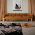 Nismaaya Adaya 3 Seater Sofa Brown