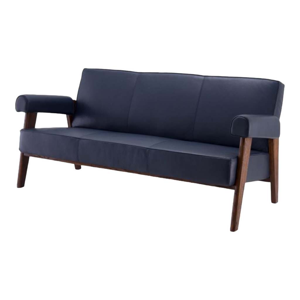Nismaaya Adla 3 Seater Sofa Blue