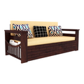 Nismaaya Indus 3 Seater Sofa Cum Bed Sheesham Wood