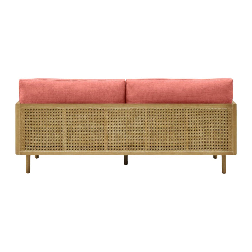 Nismaaya Aero Rattan 3 Seater Sofa Honey Finish