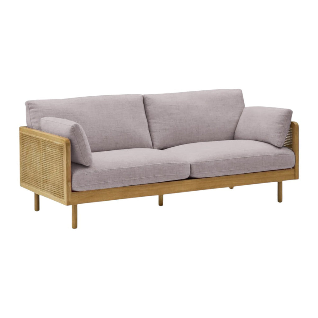 Nismaaya Aero Rattan 3 Seater Sofa Honey Finish