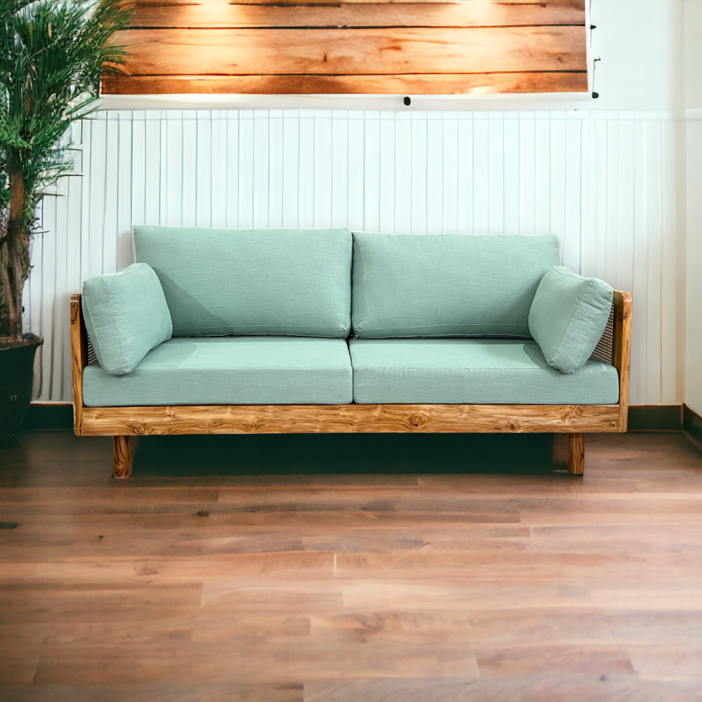 Nismaaya Aero Rattan 3 Seater Sofa