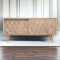 Nismaaya Aeryn Oak Wood Cabinets & Sideboard