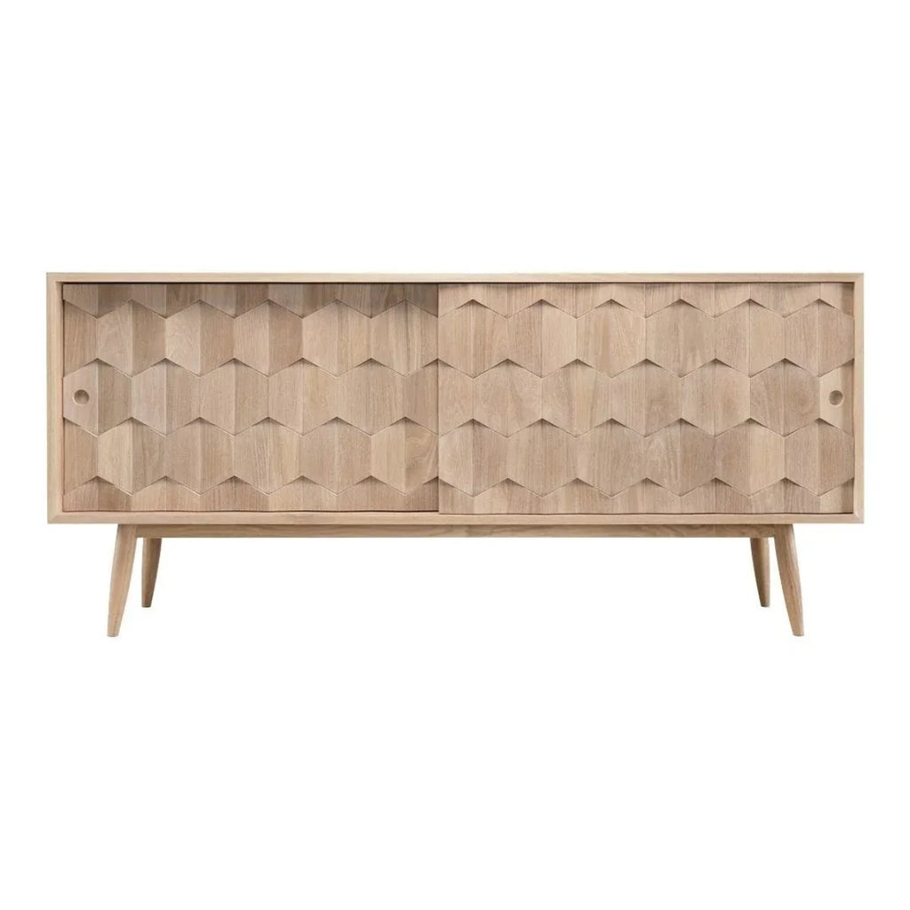 Nismaaya Aeryn Oak Wood Cabinets & Sideboard