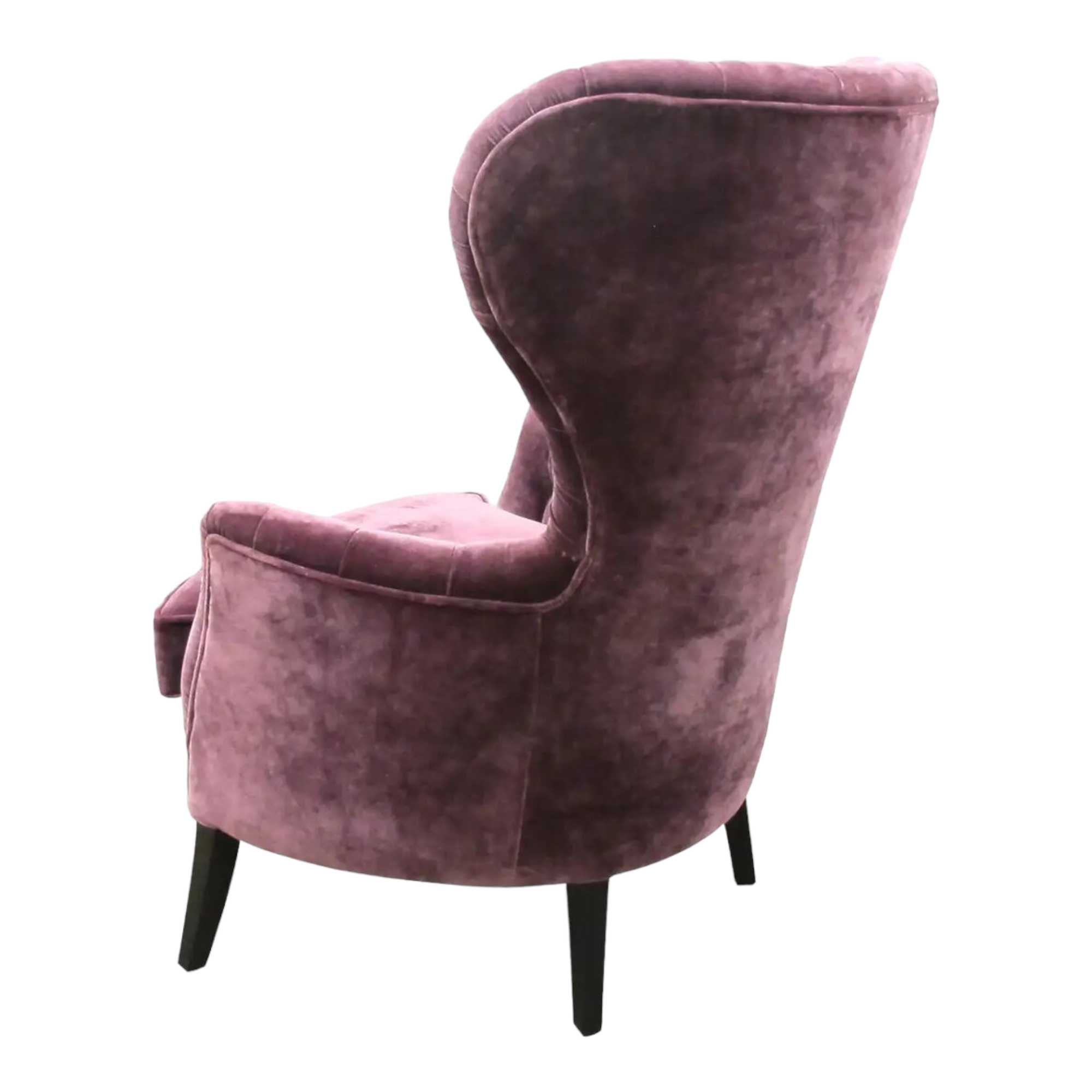 Nismaaya Aldous Wing Chair Purple