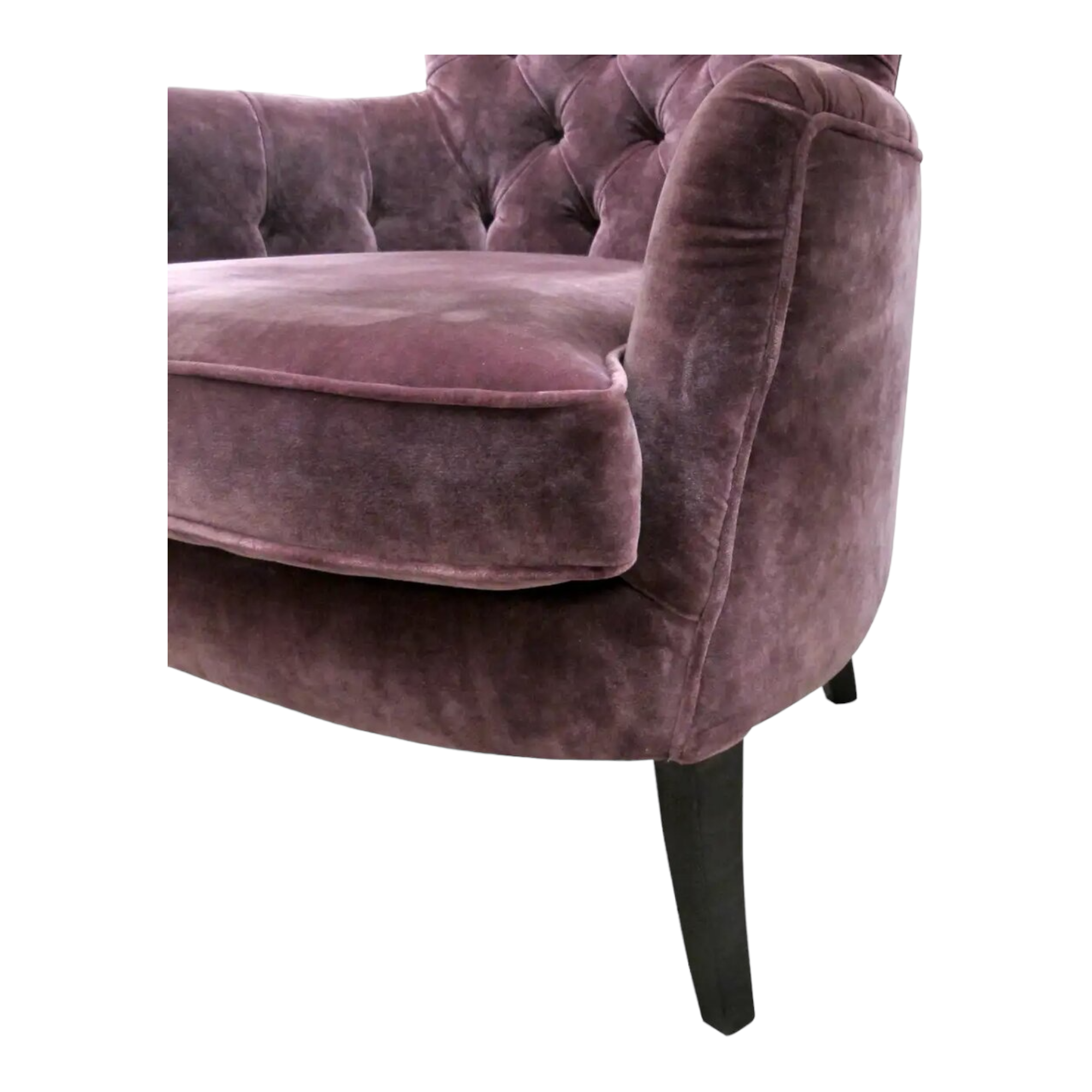 Nismaaya Aldous Wing Chair Purple
