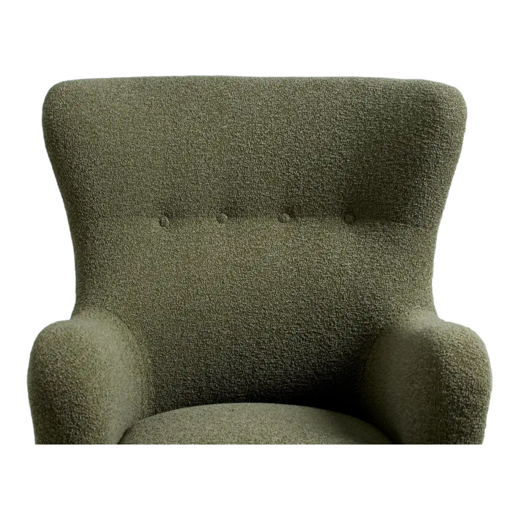 Nismaaya Aldram Wing Chair Green