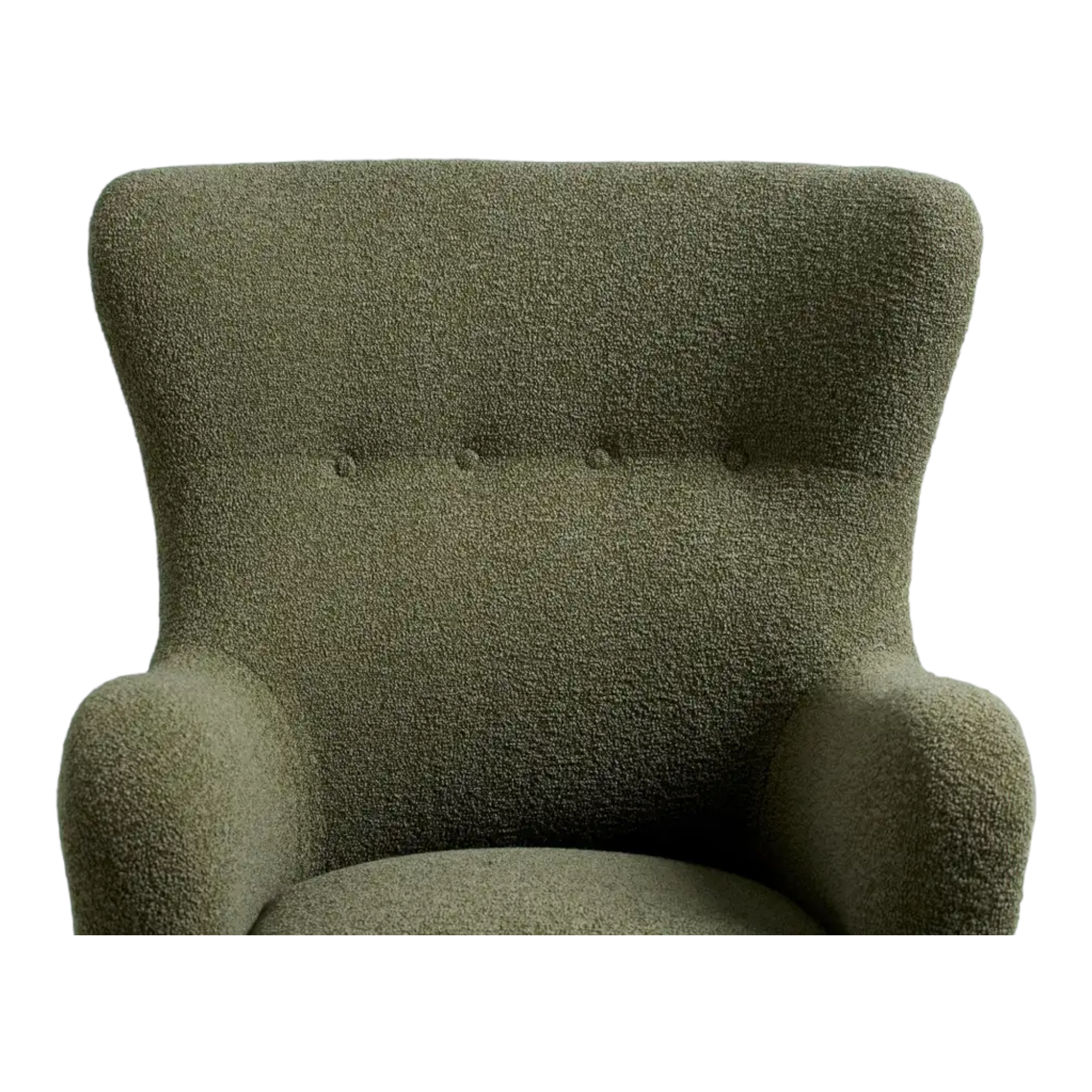 Nismaaya Aldram Wing Chair Green