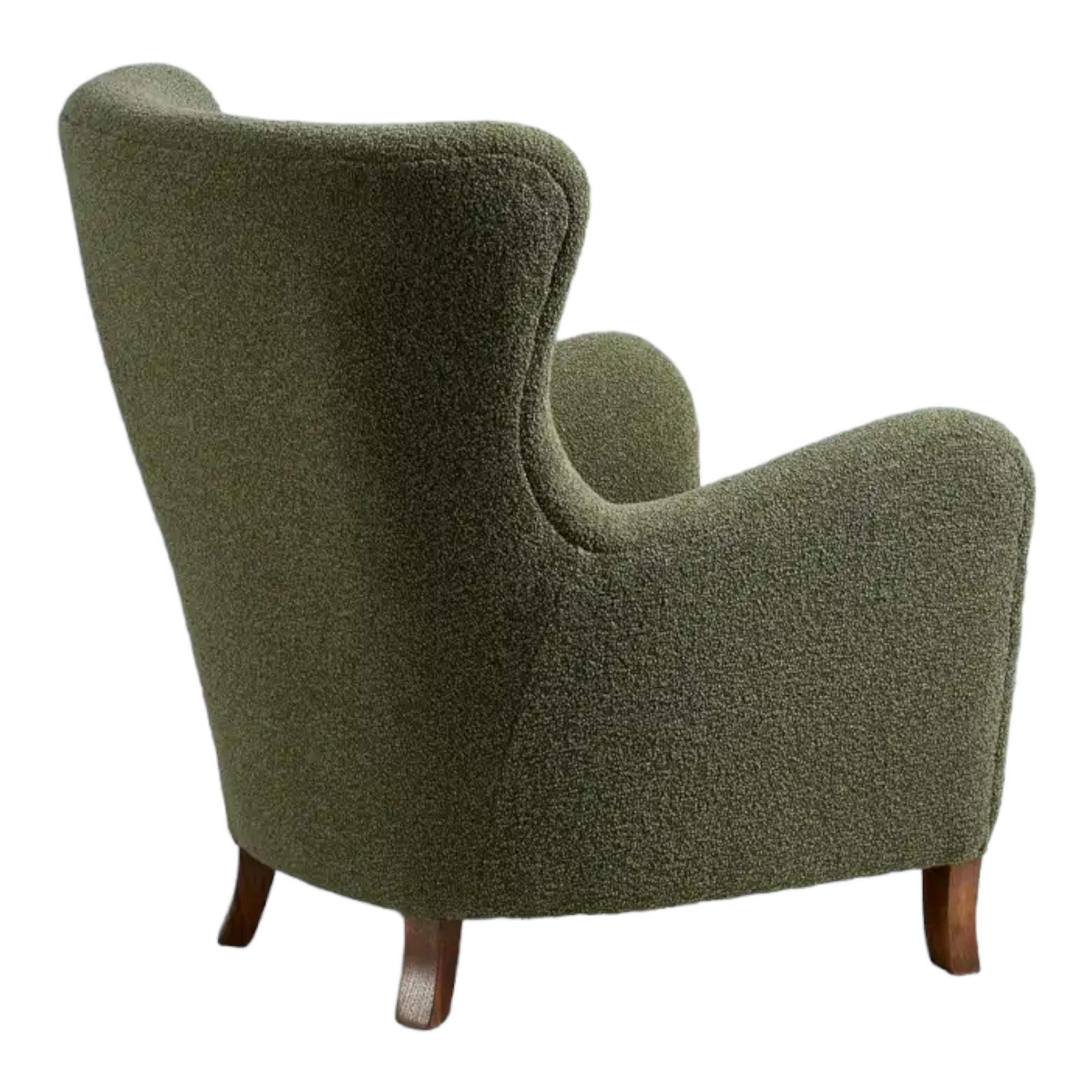 Nismaaya Aldram Wing Chair Green
