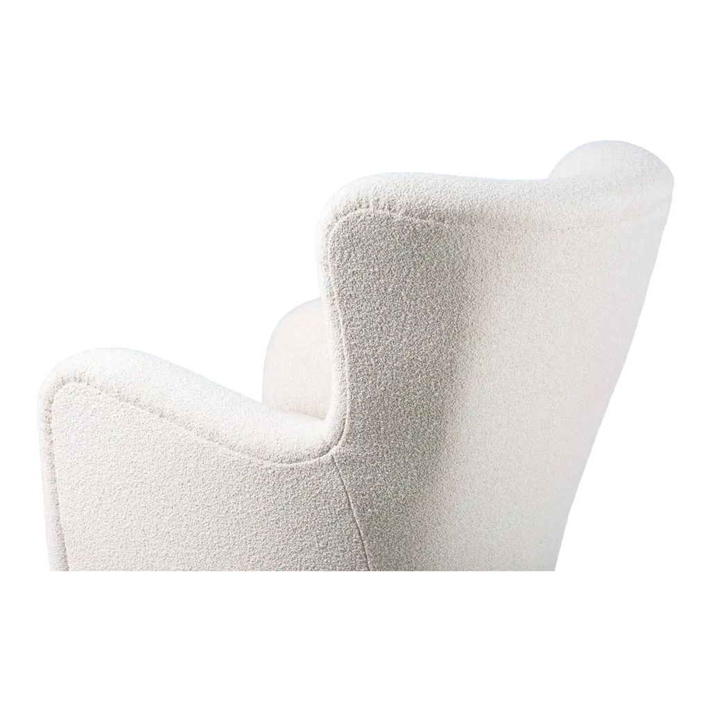 Nismaaya Aldram Wing Chair White