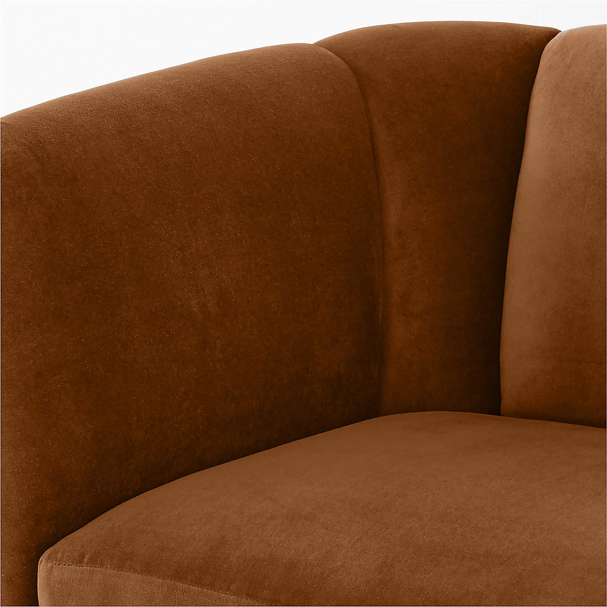 Alva 3 Seater Teak Wood & Fabric Sofa