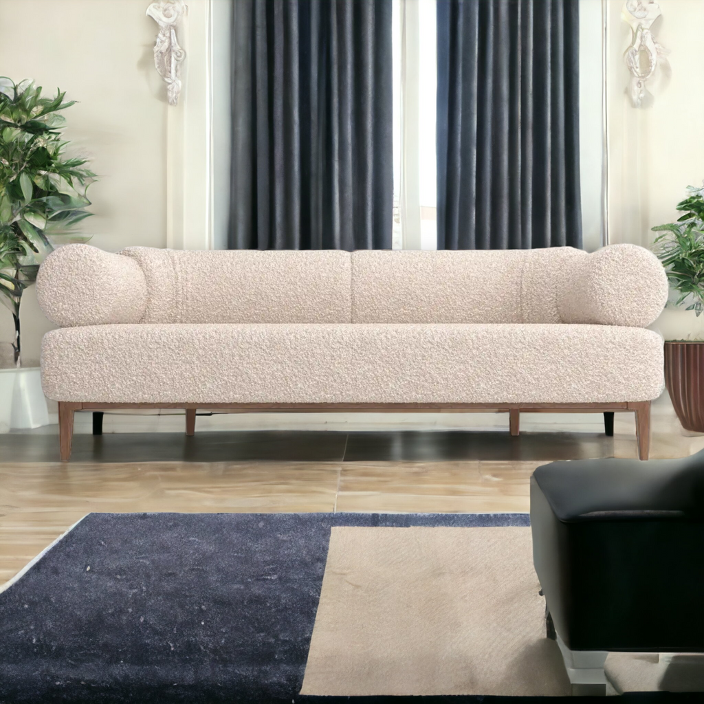 Badru 3 Seater Fabric Sofa
