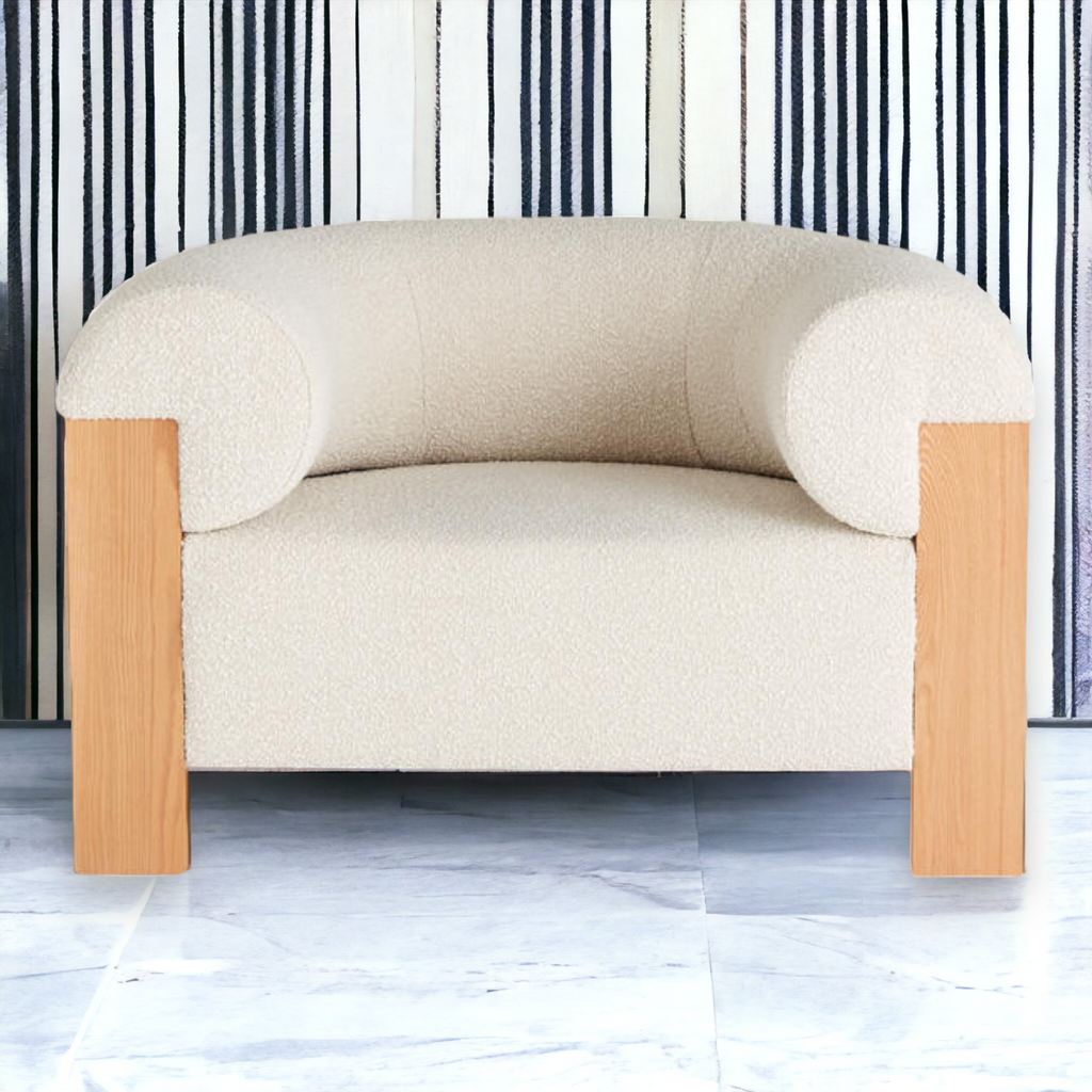 Bane Oak Wood Arm Chair