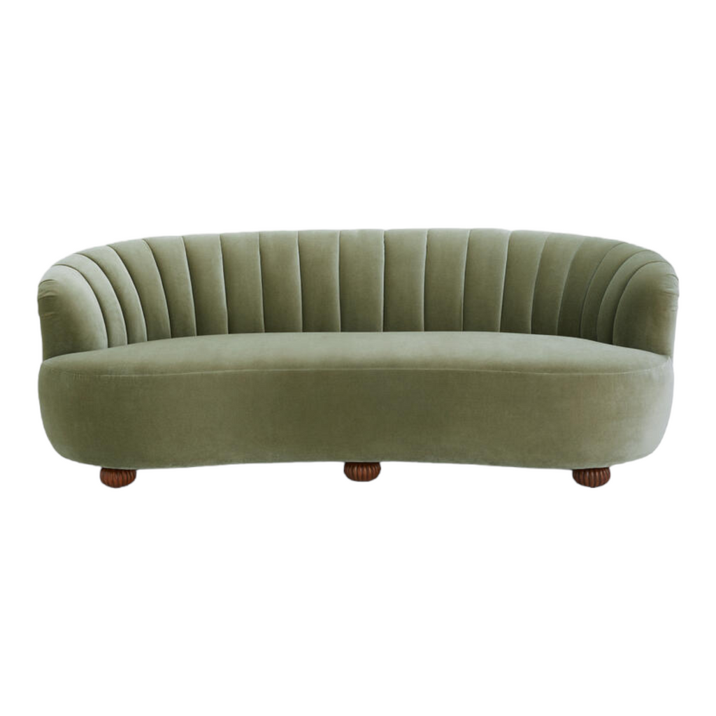 Basim 3 Seater Fabric Sofa