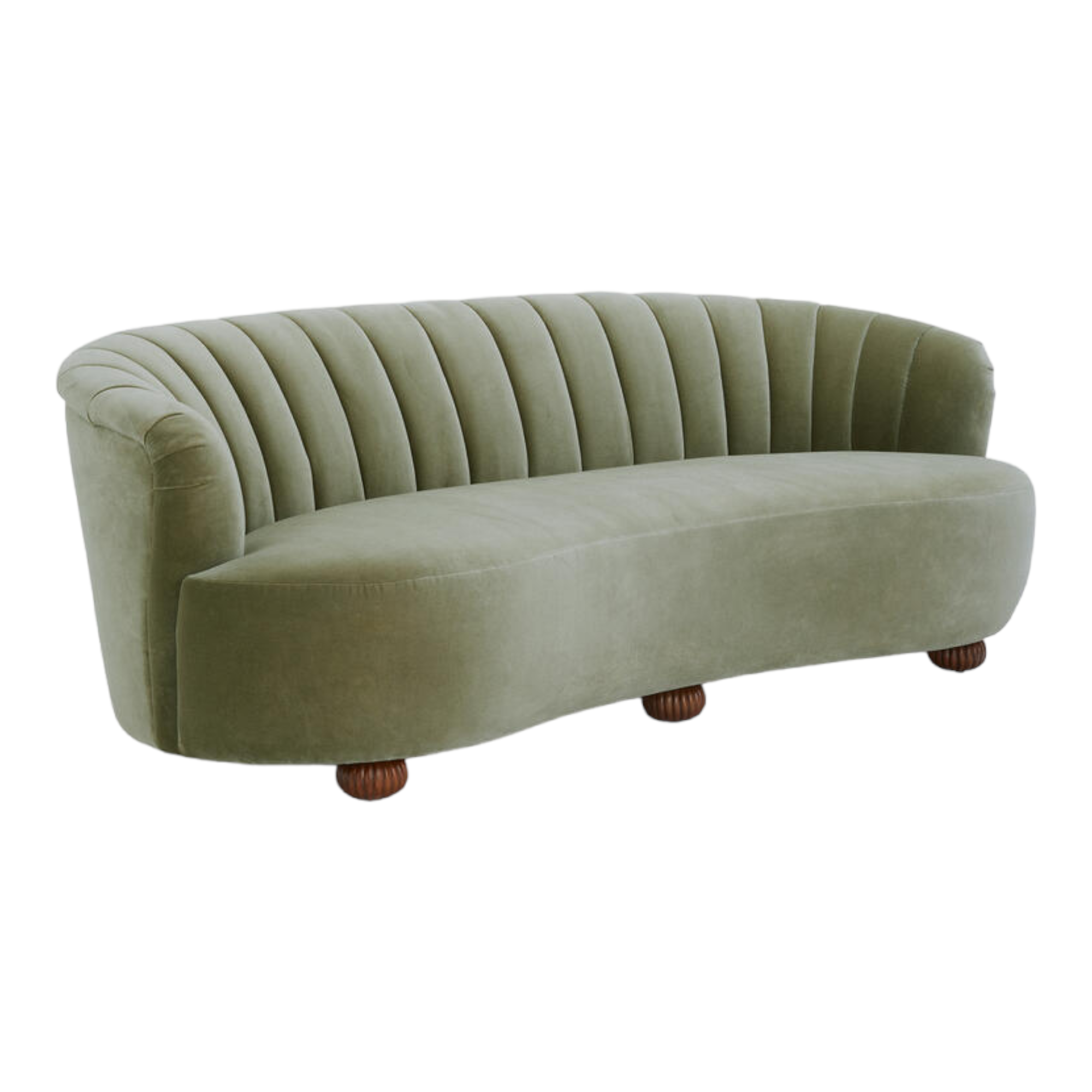 Basim 3 Seater Fabric Sofa