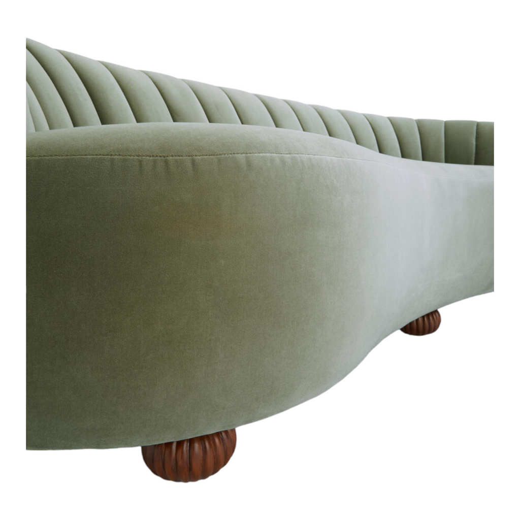 Basim 3 Seater Fabric Sofa