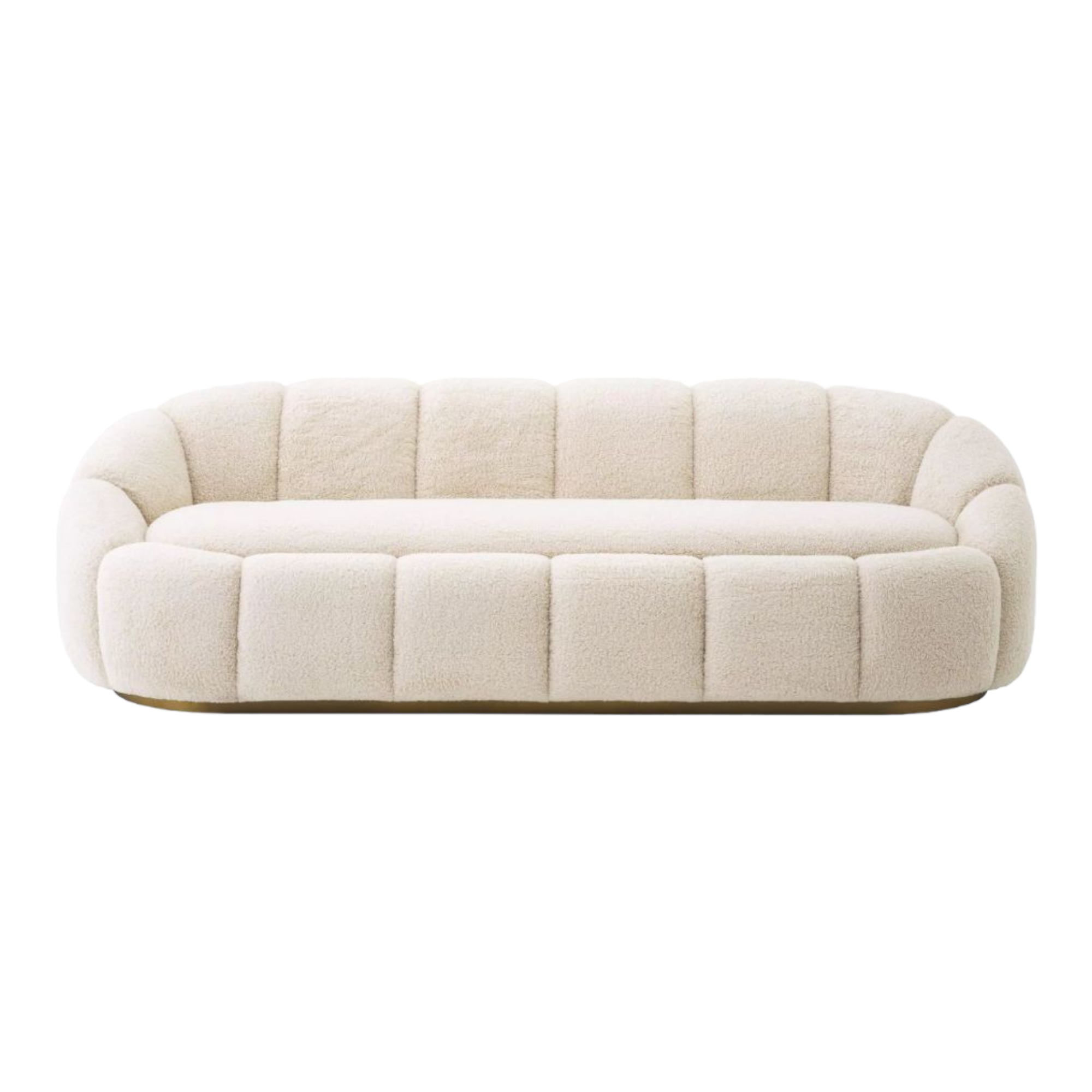 Becalel 3 Seater Fabric Sofa
