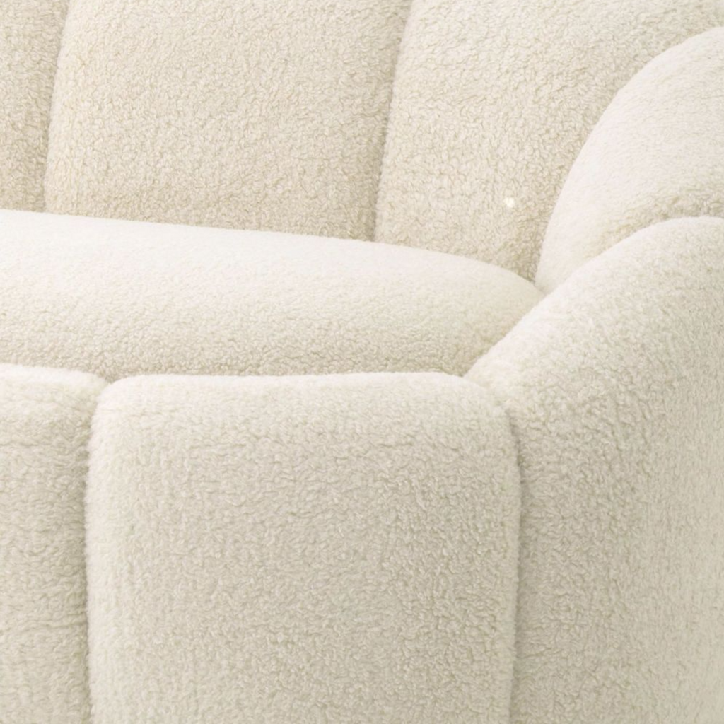 Becalel 3 Seater Fabric Sofa