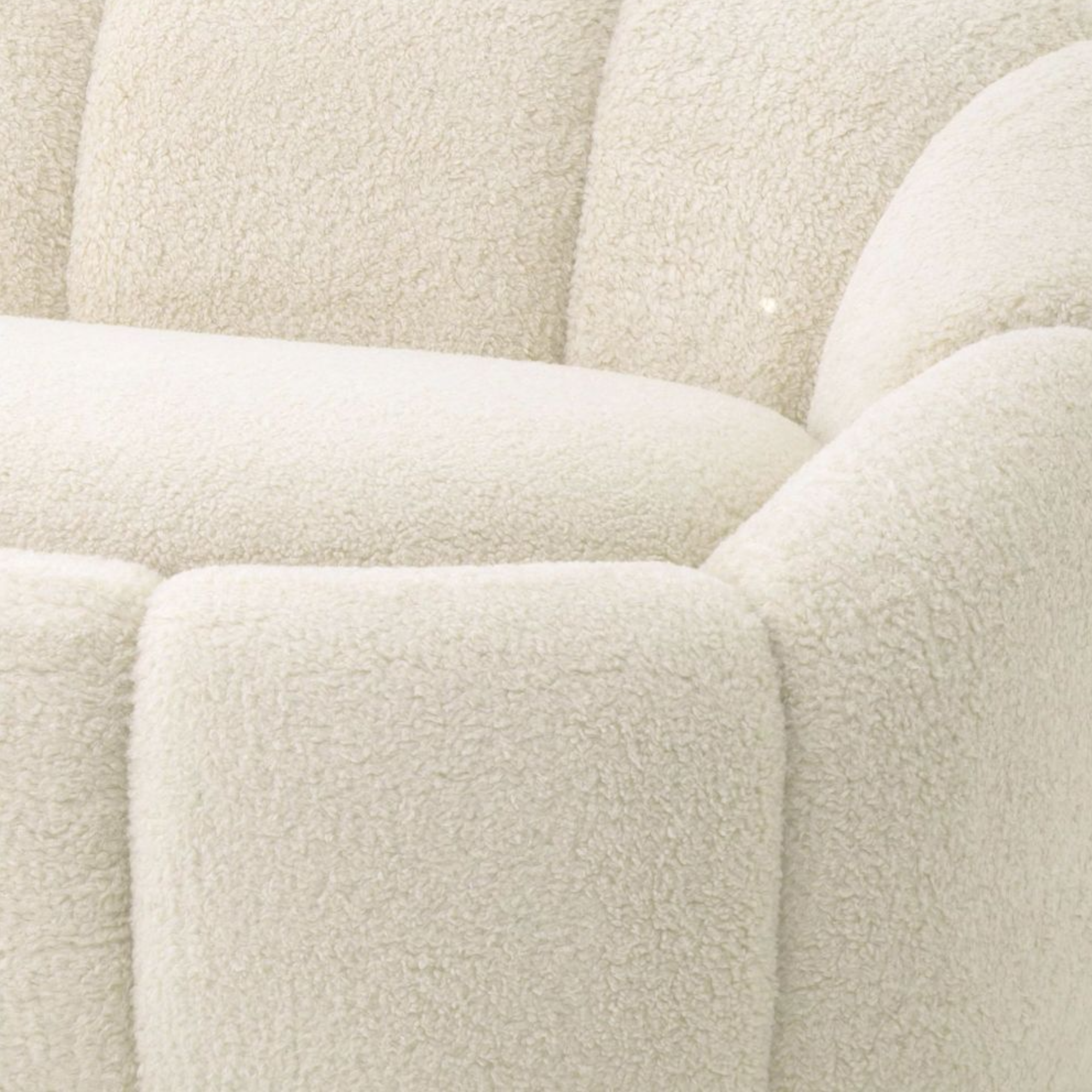 Becalel 3 Seater Fabric Sofa
