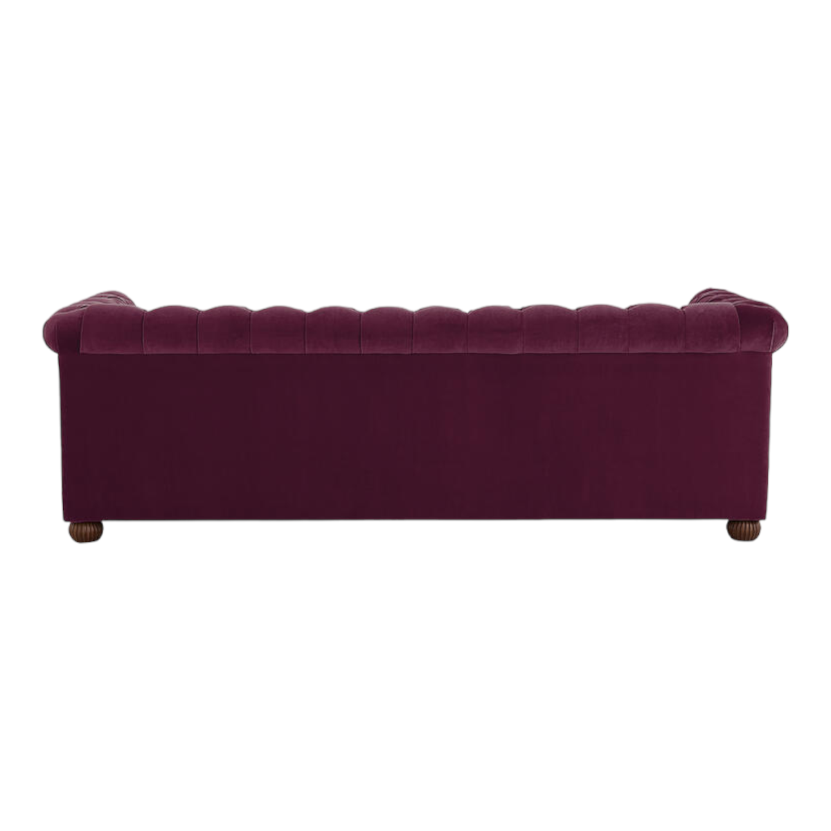 Brenna 3 Seater Teak Wood Fabric Sofa