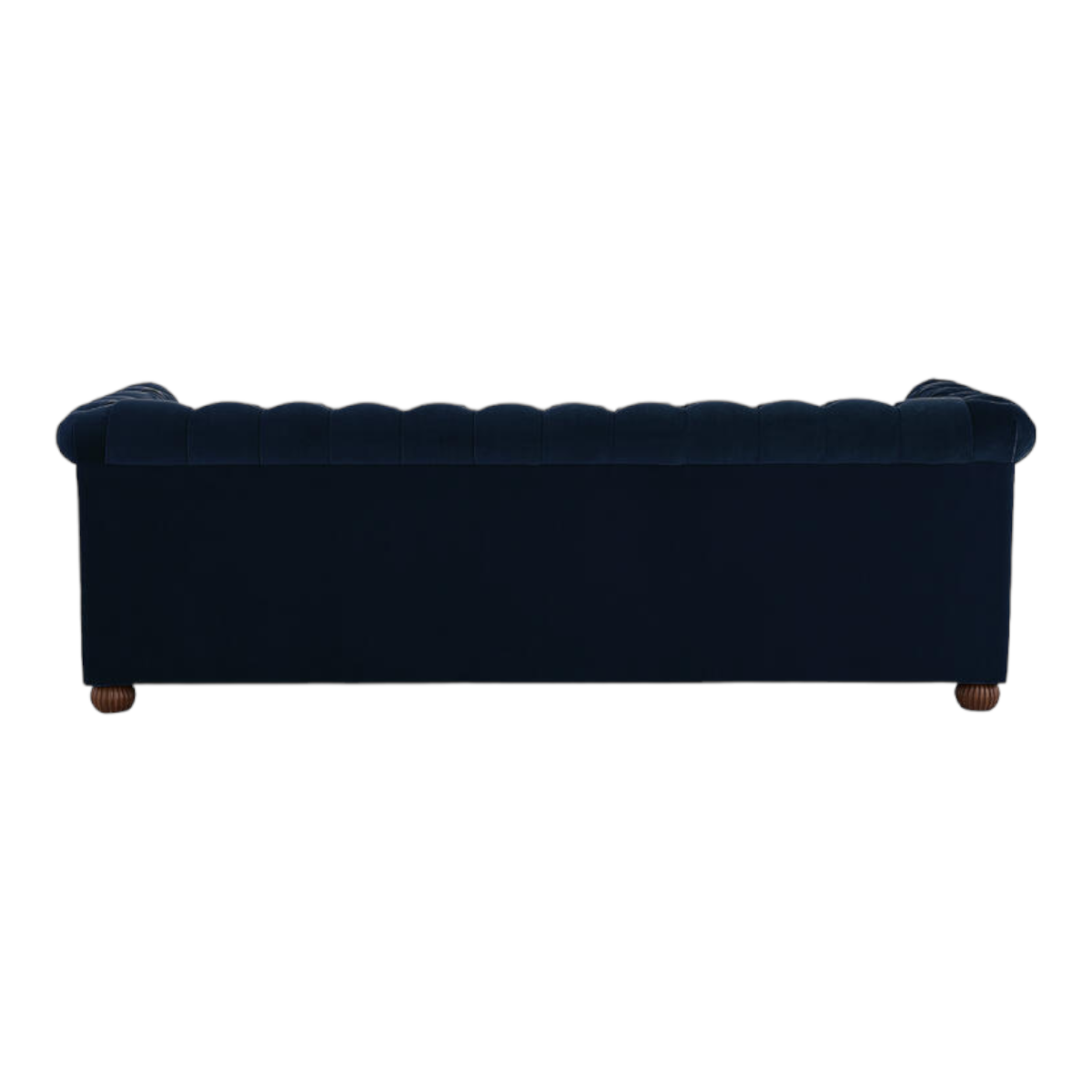 Brenna 3 Seater Teak Wood Fabric Sofa