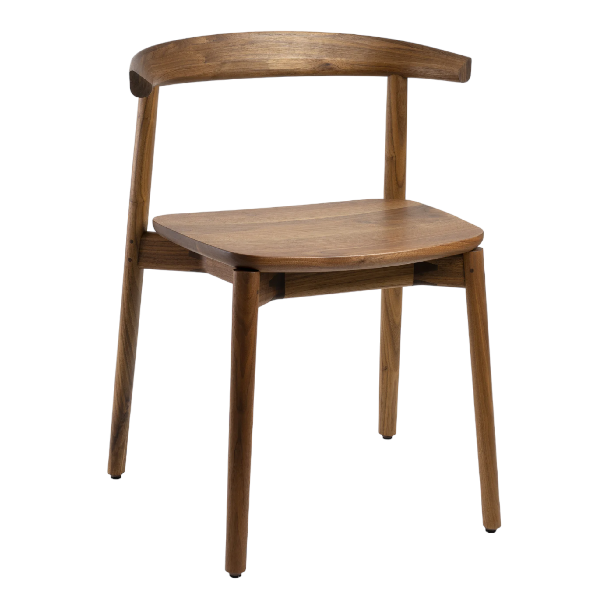 Nismaaya Cameron Walnut Office Chair