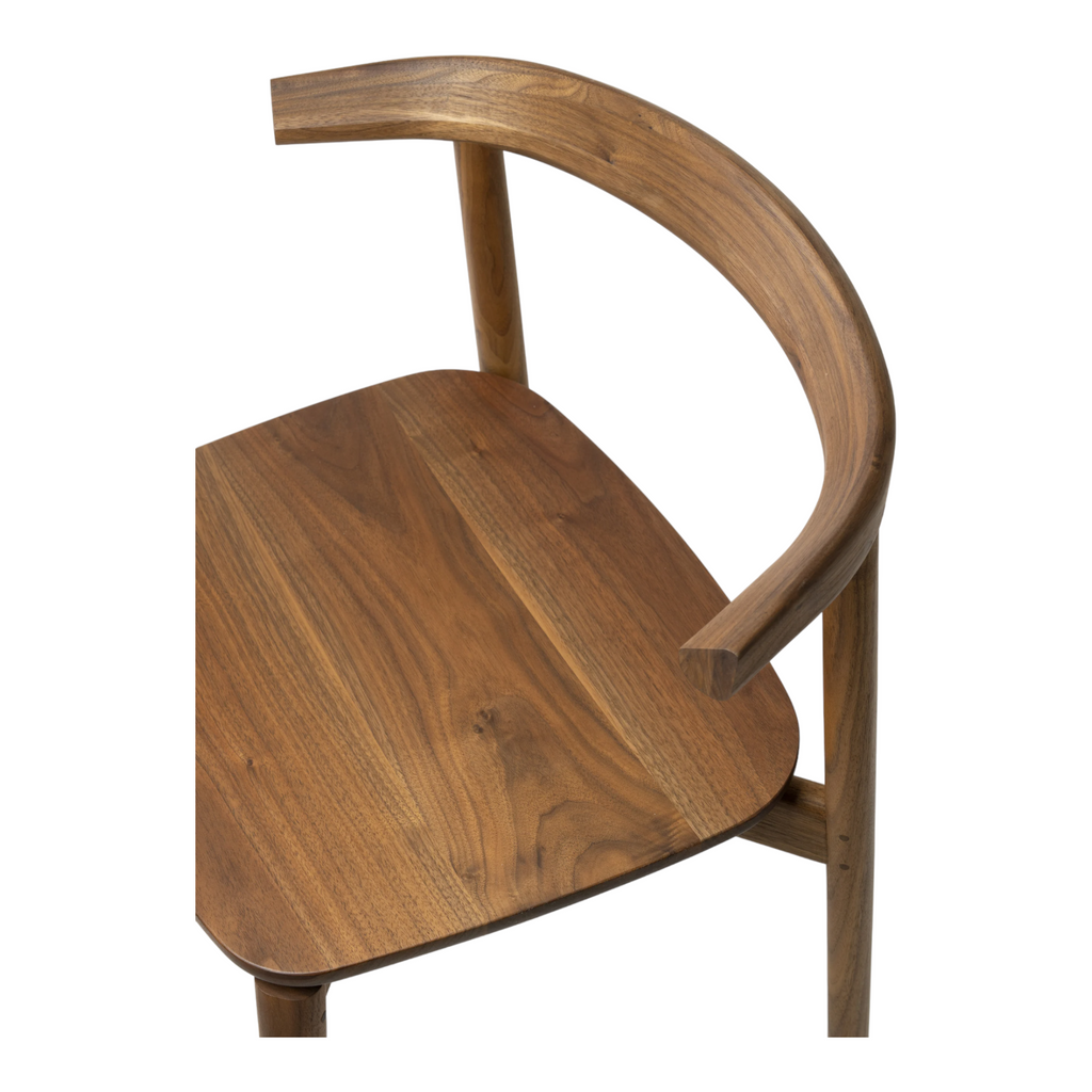 Nismaaya Cameron Walnut Office Chair