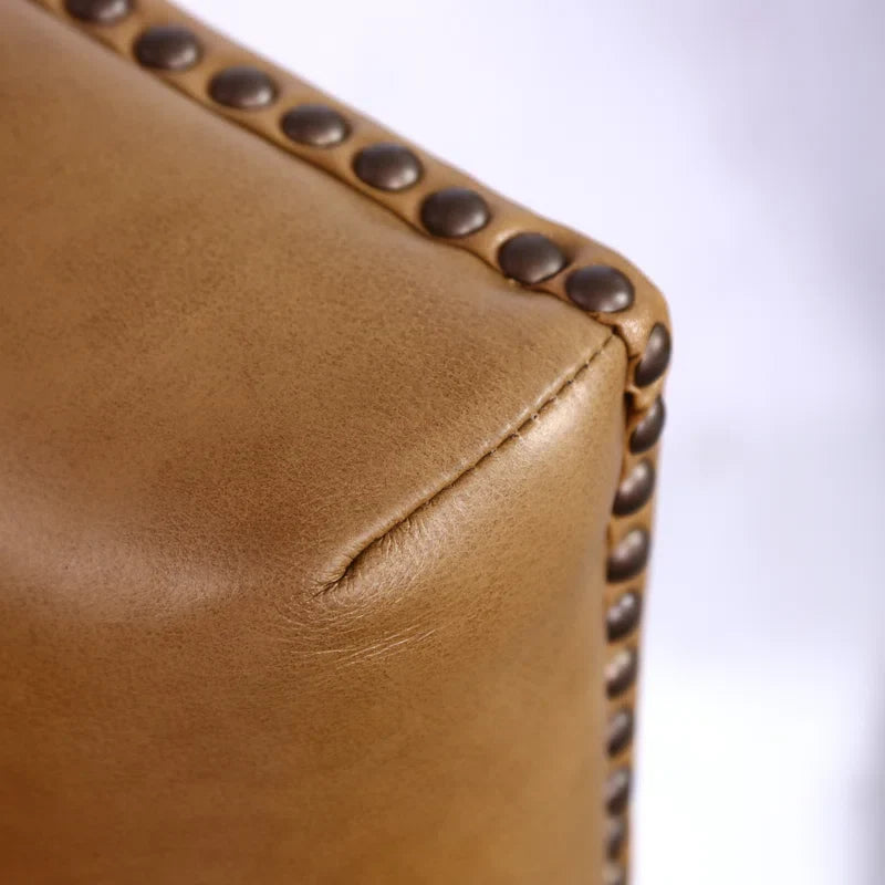 Camishia Leather Chesterfield 2 Seater Sofa