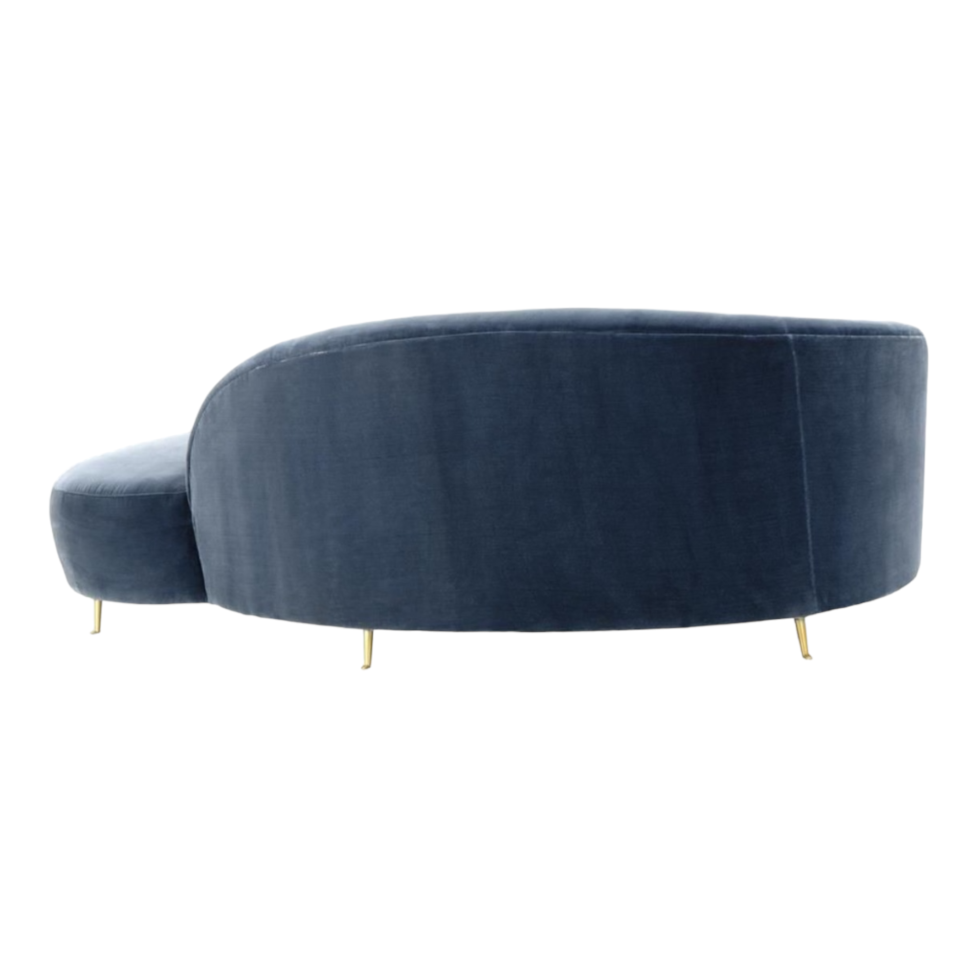 Fabiana 3 Seater Fabric Sofa Blue