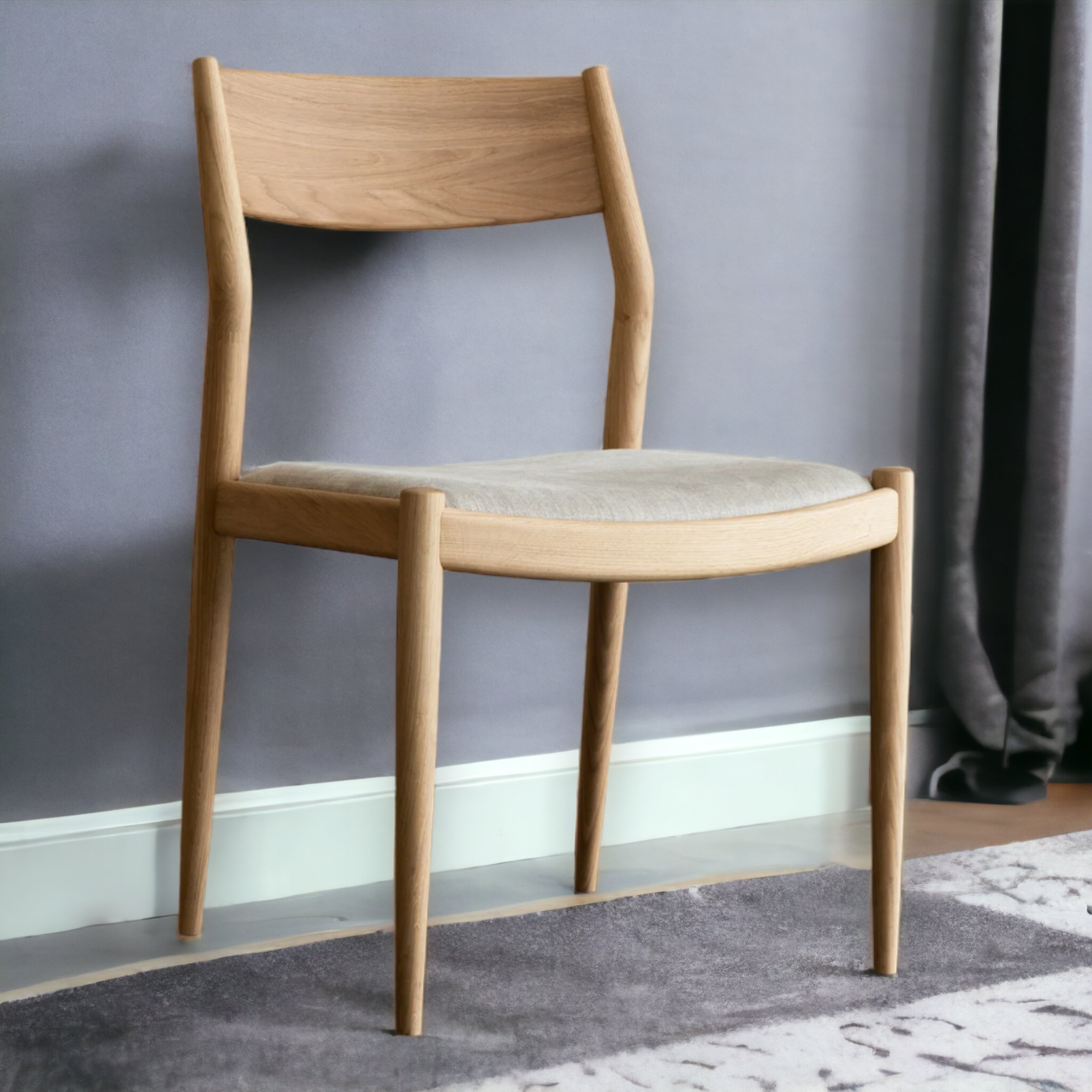 Nismaaya Haran Oak Office Chair