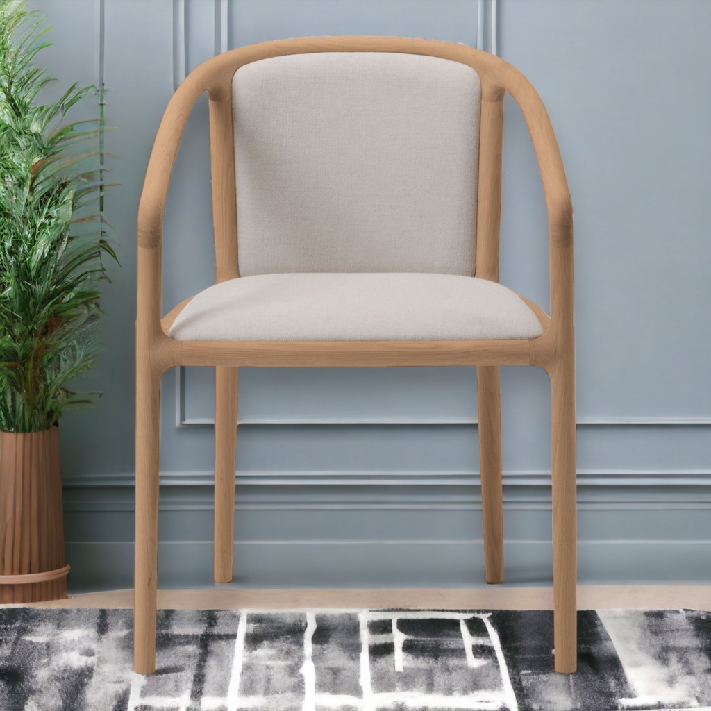 Nismaaya Haroun Oak Office Chair
