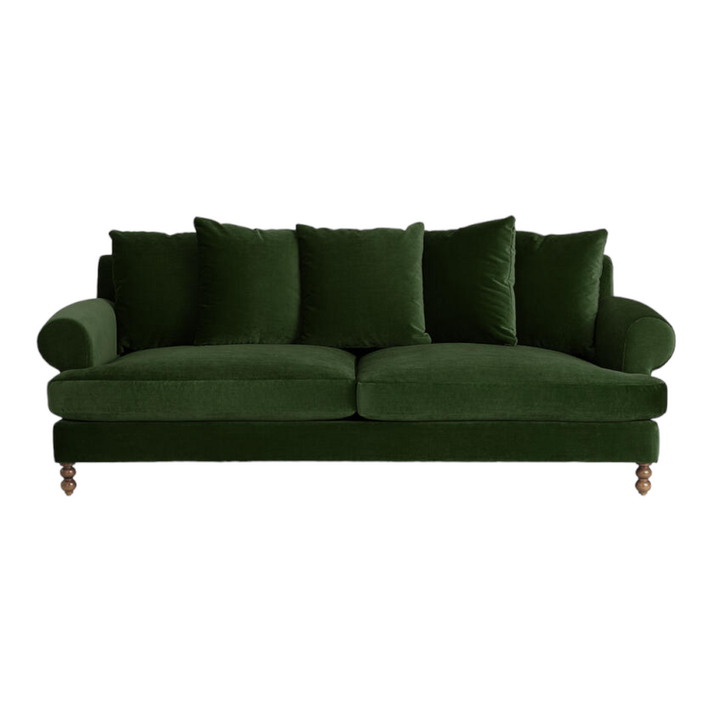 Josea 3 Seater Teak Wood Sofa