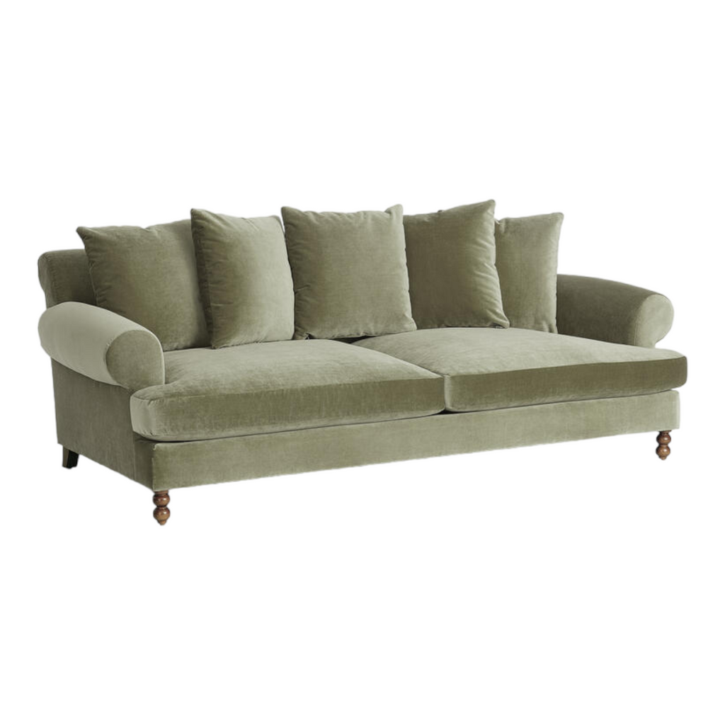 Josea 3 Seater Teak Wood Sofa