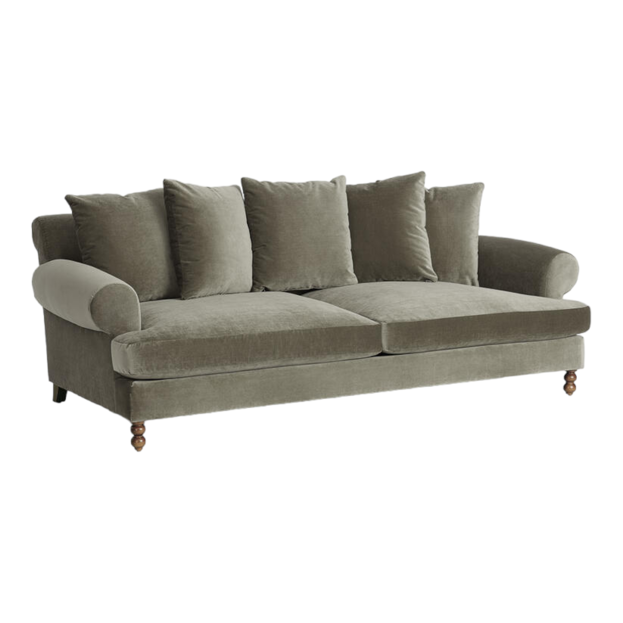 Josea 3 Seater Teak Wood Sofa