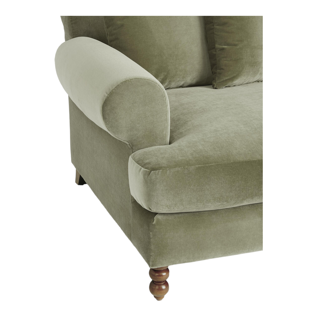 Josea 3 Seater Teak Wood Sofa