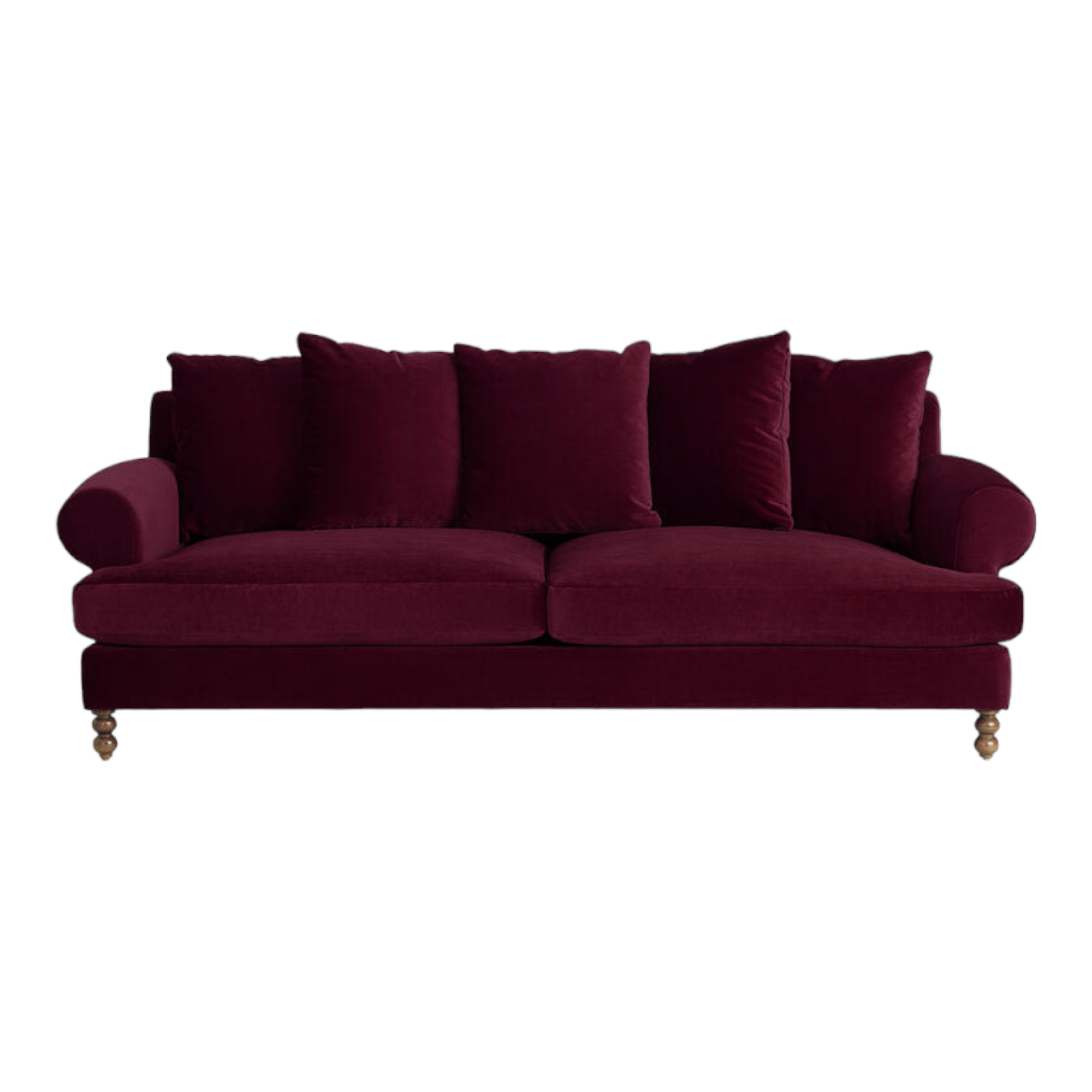 Josea 3 Seater Teak Wood Sofa