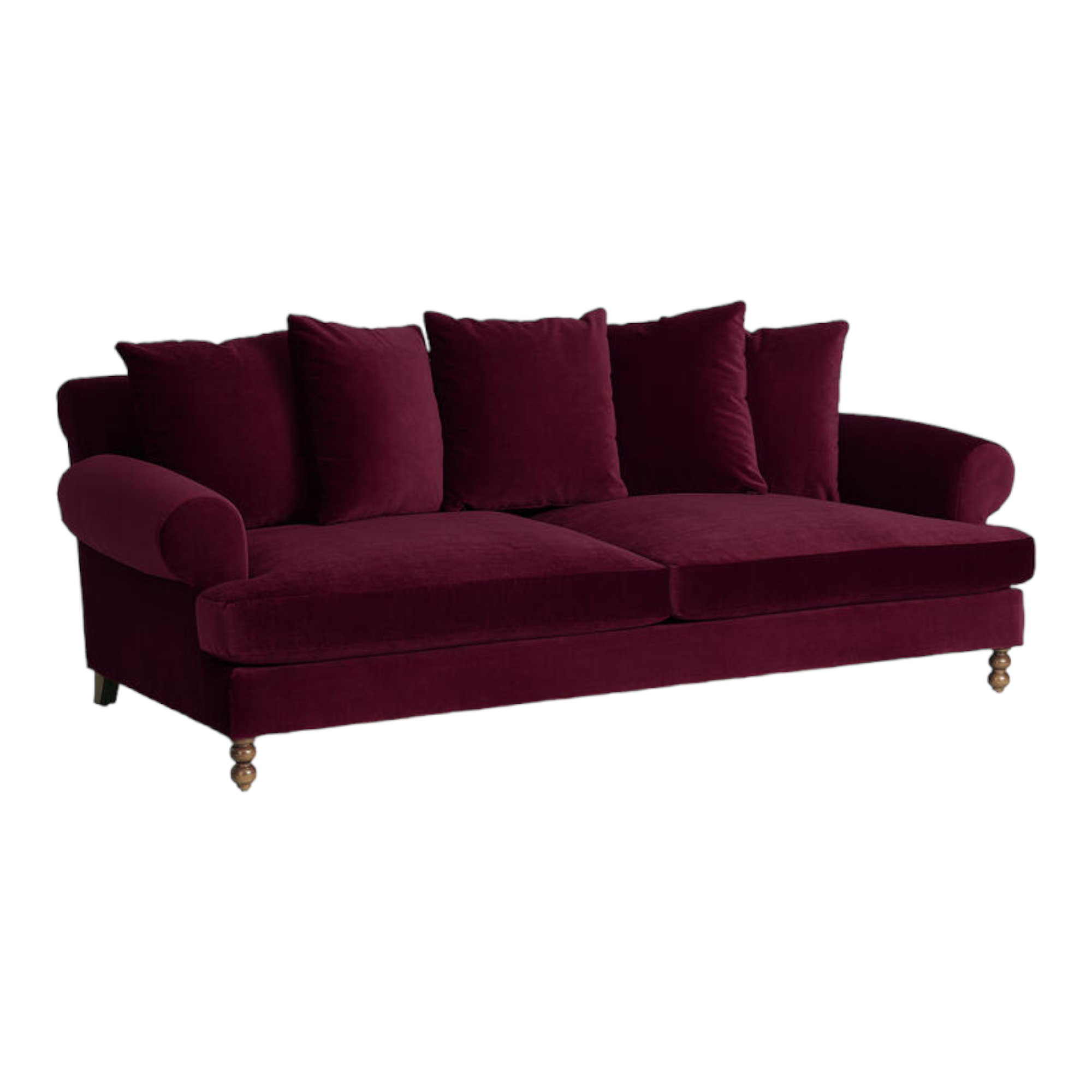 Josea 3 Seater Teak Wood Sofa