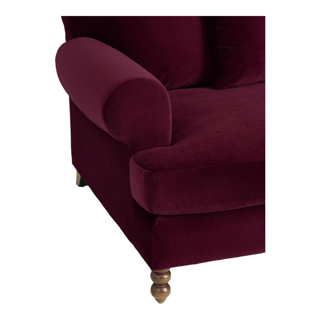 Josea 3 Seater Teak Wood Sofa