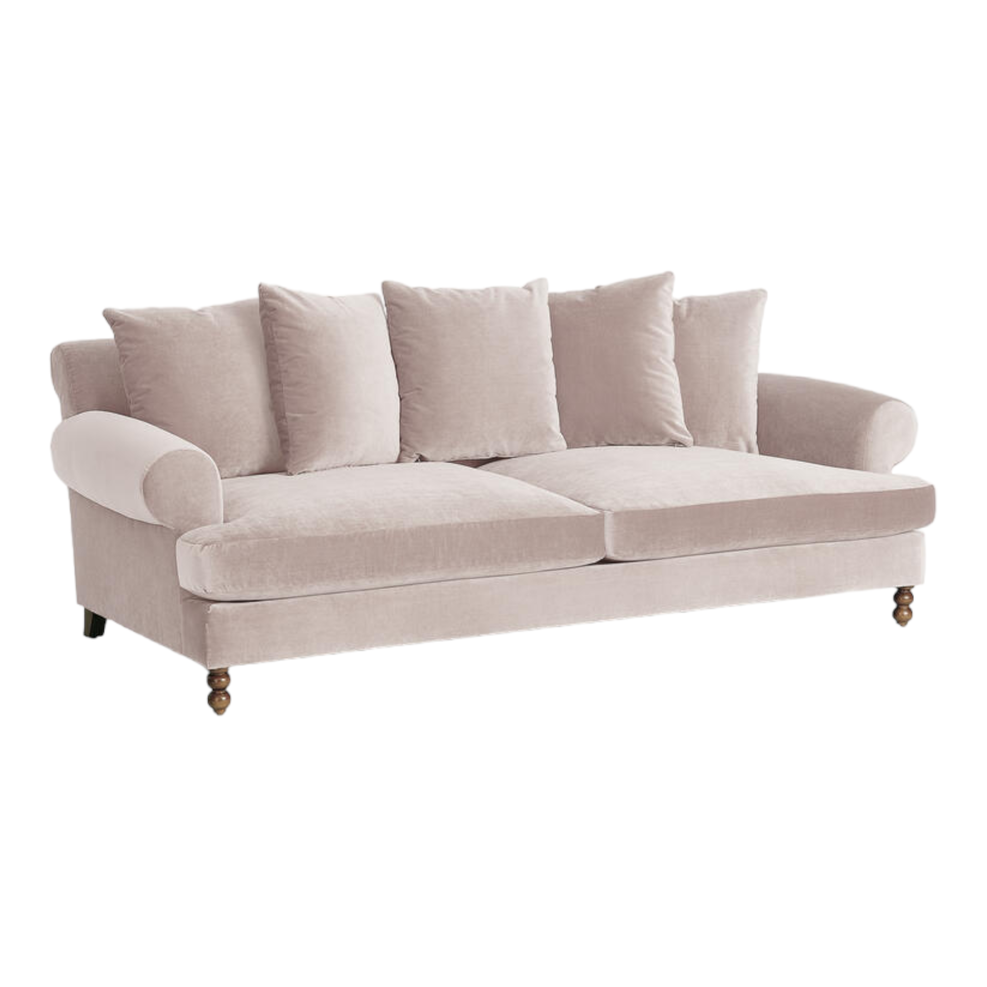 Josea 3 Seater Teak Wood Sofa